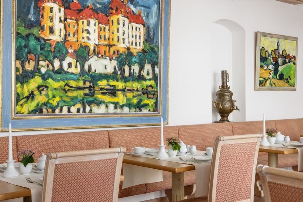 Hotel Garni Residenz Am Markt Meissen Restaurant photo
